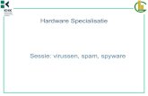 Hardware Specialisatie - Telenetusers.telenet.be/tomasz/Slides/05-slides_beveiliging.pdf · 2006. 3. 22. · • Spam • Spyware • Tips. Virussen – gevaarlijk? • Studie ISC