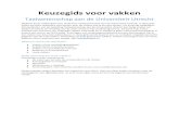 Keuzegids voor vakkensvbabel.nl/wp-content/uploads/2016/05/Vakkangids... · Keuzegids voor vakken Taalwetenschap aan de Universiteit Utrecht Welkom bij de vakkengids voor studenten