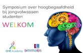 Symposium over hoogbegaafdheid bij jongvolwassen studenten ...emmaushoogbegaafd.nl/html/filesystem/storeFolder/10... · ADHD, ADD, ODD, OCD, gedragsstoornis, slaapstoornis, narcistische
