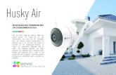Husky Air - EZVIZDe Husky Air heeft een IP66-behuizing. Dit betekent dat de camera water- en stofdicht is en te gebruiken is in de meest extreme omstandigheden of temperaturen, van