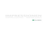 broschuere impressionen a4 - IMPRESSIONEN IMPRESSIONS IMPRESSIES . Wij transformeren uw werkomgeving