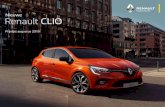Nieuwe Renault CLIO...• Mogelijkheid tot zoeken POI met Google Search • Bagageruimte met dubbele bodem - - ¤ - - 657,02 137,98 0,00 795,00 Pack EASY LINK navigatie met 9,3”