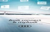 Beknopte handleiding Audi connect & myAudi c… · Google Earth™ kaartweergave Online verkeersinformatie Bestemmingsinvoer via myAudi of Google Maps™ POI’s zoeken met spraakherkenning