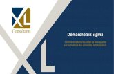 Démarche Six Sigma - XL Consultants€¦ · Démarche Six Sigma Comment réduire les coûts de non-qualité par la maîtrise des procédés de fabrication . 2 Dans un marché global