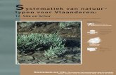 ystematiek van natuur- typen voor Vlaanderen… · 2016. 3. 20. · Uitvoerders: Universiteit Gent vakgroep Biologie Onderzoeksgroep Terrestrische ecologie WVI Westvlaamse Intercommunale,