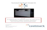 Technisch handboek Climate Kit - coolmark.nl€¦ · en navolgen. De gebruikershandleiding binnen handbereik van de airconditioner opbergen! De veiligheidsvoorschriften zoals de te
