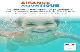 Conférence nationale de consensus sur l’aisance aquatique à 4, 5 …sports.gouv.fr/autres/AisanceAqua_Conf_Plaket_v4b.pdf · par des contributions écrites transmises en amont