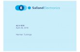 ALV KIVI April 26, 2016 Herman Tuininga · PDF file Eigenschappen IoT-apparaten IoT-apparaten bestaan altijd uit een combinatie van deze drie elementen: Sensoren– Een IoT-apparaat
