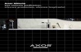 Axor Citterio Een nieuwe badkamer, nieuwe producten ... · De nieuwe producten in deze collectie bieden nog meer moge- ... De luxe oppervlakken en heldere vormen reflecteren de rijkdom