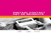DIGITAAL CONTACT MET DE GEMEENTE · Ook de app van de gemeente, live chat en sociale media worden aanzienlijk minder gebruikt door Nederlanders met (zeer) beperkte digitale vaardigheden.