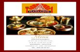 OPENINGSUREN - Namaste Antwerp · 2020. 1. 5. · Tandoori Malai Tikka Kipfilet gemarineerd met kaas, room, citroensap en traditionele kruiden, gegrild in de Chicken breast marinated