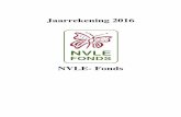 Jaarrekening 2016 NVLE-Fonds v0.7 · 2018. 9. 6. · Jaarrekening NVLE-Fonds 2016 Stichting NVLE Fonds 4 3 Balans per 31 december 2016 31-12-2016 31-12-2015 € € ACTIVA Vorderingen