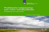 Praktische toepassing van mini-windturbines · Jan de Beijerhof 14 1191 EP Ouderkerk a/d Amstel T 020 472 01 35 E Jadranka@rencom.nl Praktische toepassing van mini-windturbines ...