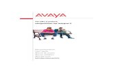 T3 (IP) Comfort aangesloten op Integral 5 - Avaya · 2008. 7. 29. · van de firma Avaya. De telefoon mag niet direct op een openbaar telefoonnet wor-den aangesloten. Conformiteitsverklaring