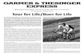 41e jaargang - oktober 2015 Tour for Life/Boer for Life · mijn fietsclub uit Groningen, ‘Het Trapstel’. Ik had zeker negenduizend fietskilometers in de benen. Fysiek en mentaal