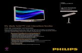 De ideale hotel-TV met interactieve functies · De ideale hotel-TV met interactieve functies met alle belangrijke connectiviteit Deze energiezuinige LCD-TV voor hotels combineert