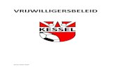 VRIJWILLIGERSBELEIDSPLAN VV Kessel 23-03-2016 · Vrijwilligersbeleid VV Kessel 23-03-2015 Pagina 4 van 17 1. Inleiding Voor u ligt het vrijwilligersbeleidsplan, geschreven voor VV