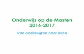 Onderwijs op de Masten in 2018-2019 - kcmeerlaer.nl · Resumé 2015-2016 •Organisatie in units •Kindgesprekken •Kindcentrum ontwikkeling •Lentekriebels •Opbrengsten. Jaarplan