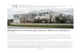 Belgisch-Limburg opent Bouwcampus - Mathieu Gijbels...Beacons Het gebouw werd gerealiseerd door hoofdaannemer Mathieu Gijbels uit Opglabbeek samen met HVC architecten, aannemersbedrijf