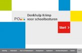 Denkhulp Krimp voor schoolbesturen · 2015. 2. 2. · plan om schoolbesturen te ondersteunen bij de moeilijke opgave om ook bij krimp de verantwoordelijkheid te nemen voor goed onderwijs