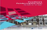 Handboek Funderingsherstel - KCAF · kwaliteit van funderingen op staal (ondiepe funderingen), die in 2012 ook wordt uitgegeven als gezamenlijke SBR/CUR/F3O publicatie [3]. Op het