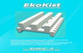 770 HG Leaflet Ekokist - Havebo · EkoKist - H voor complete fundering op staal De EkoKist is een compleet funderingssysteem voor een fundering op staal. U stort uw strokenfundering