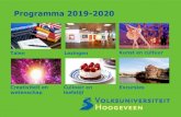 Programmaboekje webversie 2019-2020 - Hoogeveen · Kunstencultuur LEZINGEN(i.s.m.BibliotheekHoogeveen)2lezingenvan2uuropdinsdag Data GroningerMuseum 8oktober2019 StedelĳkMuseumAmsterdam