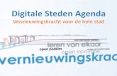 Digitale Steden Agenda - Home - VIAG ... Digitale Steden Agenda 7 maart convenant getekend: - Minister
