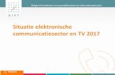 Situatie elektronische communicatiesector en TV 2017 · 4 44% 28% Mobiel 60% 2 % Vast(data & telefonie 31% 50% 18% TV € 3.634 miljoen € 3.551 milljoen1.211 25% 1% 10% € miljoen