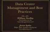 Data Center Management and Best Practicesveggiechinese.net/data_center_management/sydes_yardley...Data Center Management and Best Practices William Yardley PriceGrabber.com Inc.