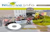 April 2011 / jaargang 34 - Ninove...goed voor 260 km, 26 hellingen en 30 kasseistroken. De Ronde van Vlaanderen Fietsroute bestond al lan-ger, maar kreeg nu een volledige make-over.