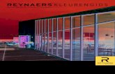 KLEURENGIDS - Reynaers Aluminium · 2019. 2. 4. · 7022 7039 9016 7021 9005 9007 9010 9004 9006. Ramen en Deuren in alle kleuren… mat & structuur IMAGINE… KLEURENGIDS IMAGINE…