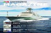 Jaargang 5 Editie 1 MAGAZINE - Laspartners Multiweld€¦ · de modulaire concept een fregat in Mexico te bouwen. Wederom worden de machinekamer, de brug en com-mando-centrale in