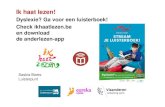 Ik haat lezen!...Luisterpunt • openbare bibliotheek • voor heel Vlaanderen en Brussel • voor personen met een leesbeperking: blind, slechtziend, fysieke beperking, afasie, dyslexie