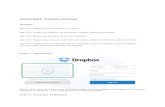 DROPBOX HANDLEIDING · Dropbox) wordt aangemaakt in ‘Mijn Documenten’ waar u bestanden in kunt zetten, die worden dan op Dropbox gezet. Hierbij is internetverbinding een must.