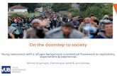 On the doorstep to society - Vlaanderen · SOCIALE NETWERKEN - Networks are increasingly seen as crucial in understanding patterns of migration, settlement and links with home (Ryan,