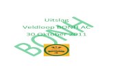 Uitslag Veldloop BONH AC 30 Oktober 2011 · 23 574 De Bruyn Shirley 05 ABES 4'46 24 700 Verschoren Marieke 04 LYRA 4'47 ... 34 8 Buts Robin 05 AVZK 35 263 Croes Femke 04 DUFF ...