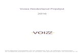 Prijslijst - Voizz Nederland · Title: Prijslijst Author: Voizz Nederland Created Date: 1/14/2016 8:24:17 PM