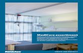 MediCare assortiment - Van Dijk Afbouwprojecten · 2013. 4. 15. · cleanrooms van MediCare Royal voldoet aan de eisen voor Zone 4, zoals beschreven in de Franse norm NF S 90-351.