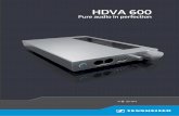 HDVA 600 - Sennheiser · 2018. 3. 13. · hdva 600 작동 방법 9 | hdva 600 헤드셋 증폭기를 기존의 장치 연결부에 삽입(오디오 신 호 연결) hdvd 600 을 오디오