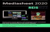 Mediasheet 2020 2018 - Reismedia.nl€¦ · - Magazine (print and digital) - Website - Social media - Newsletters AGE 45.000 unique visitors 18-24 year olds 9% 25-34 year olds 20%