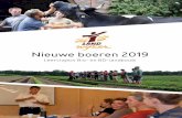Nieuwe boeren 2019 - Landwijzer...Na de viering van ons 21-jarig bestaan in 2018, studeert in 2019 de 18e cyclus af van ons Leertraject biologische en biodynamische landbouw. Getallen