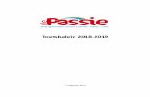 Toetsbeleid 2018-2019 - De Passie€¦ · 1.1. Visie op onderwijs/leren Op de Passie scholen wordt hard gewerkt en veel geleerd (Visie en Missie, Passiescholen.nl, 2017). Maar echt