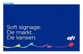 Soft signage: De markt. De kansen. - Electronics for Imaging · en stoelkussens Gordijnen Detectiepoortjes tegen winkeldiefstal Lampenkappen. Nothing herein should be construed as
