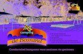 Camping de Bosrand · • Terrasmeubilair excl. stoelkussens • Aankomst op vrijdag vanaf 15.00 uur, vertrek op vrijdag voor 10.30 uur. In voor- en naseizoen flexibele boeking mogelijk.