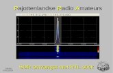 Pajottenlandse Radio Amateurs ontvangst met RTL-stick.pdf · 2014. 2. 9. · Pajottenlandse Radio Amateurs ON3BL SDR ontvangst met RTL-stick 07/02/2014. Software Defined Radio Waarvoor