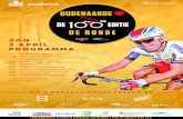 PROGRAMMABOEKJE DE RONDE IN OUDENAARDE VAN … · 2016. 4. 1. · foto: Marc De Moor Op 3 april 2016 wordt voor de honderdste keer de Ronde van Vlaanderen gereden. In het kader van