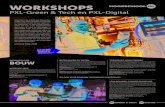 WORKSHOPS - PXL · PDF file den hebben en neem met je klas deel aan onze workshops! UITGAVE 2019-2020 WORKSHOPS PXL-Green & Tech en PXL-Digital WORKSHOPS BOUW ... gen. Een technologische