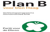 PvdD 17.150 verkiezingsprogramma Den Haag · PDF file Duurzame evenementen 6 Diervriendelijk Den Haag 7 Een dierbaar Den Haag 7 Goede zorg voor huisdieren 7 Ondersteuning opvangcentra