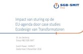 Impact van sturing op de EU-agenda door case studies Ecodesign … · 2017. 9. 2. · Dr. Jan Declercq 4 O ffciail Journal of the E uropean U nion L 152 E nglish edition C ontents